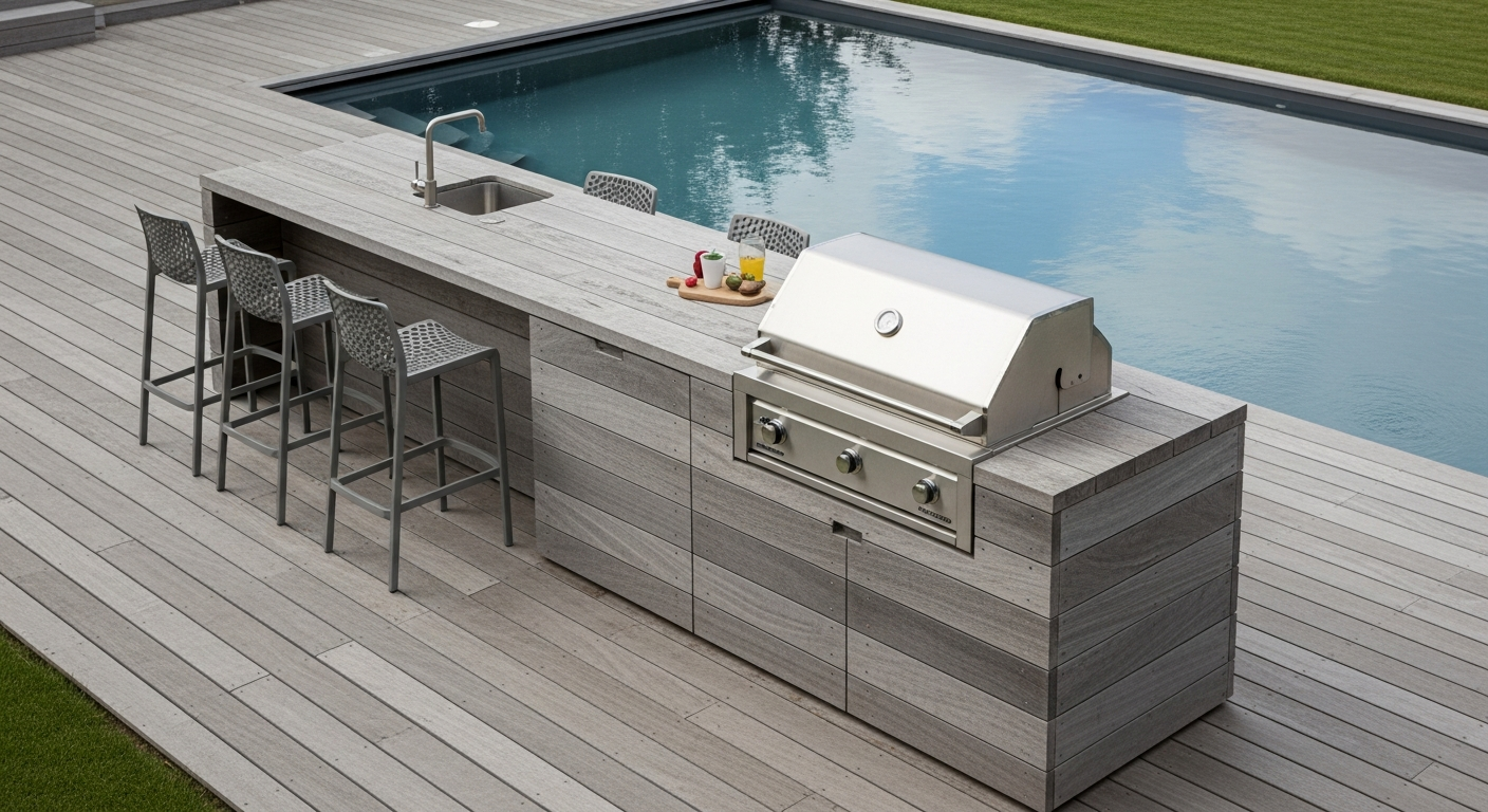 Outdoor Kitchen On Deck Ideas