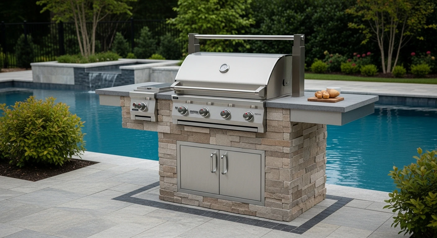 Custom Outdoor BBQ Grills
