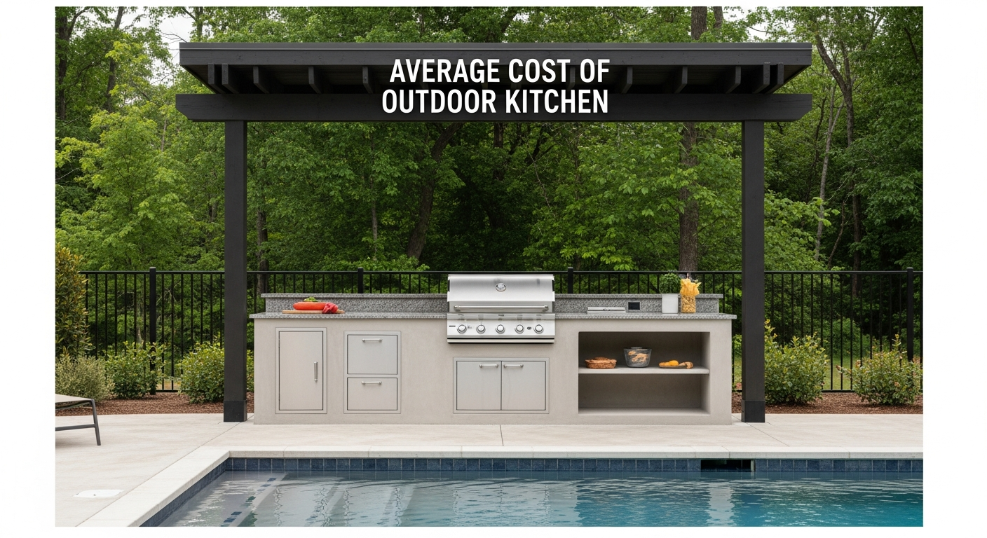 Average Cost of Outdoor Kitchen