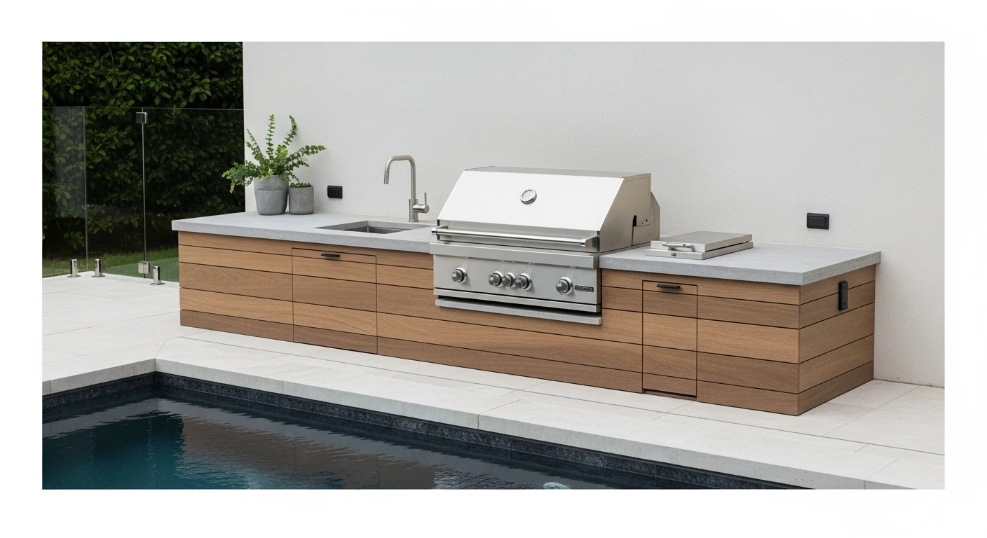 Outdoor Kitchen Natural Gas Grill