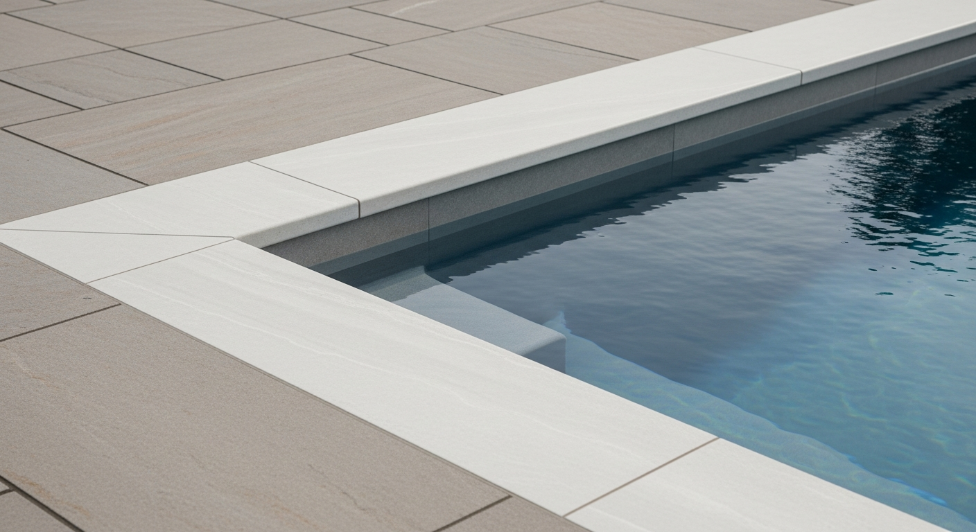 Porcelain Pool Coping