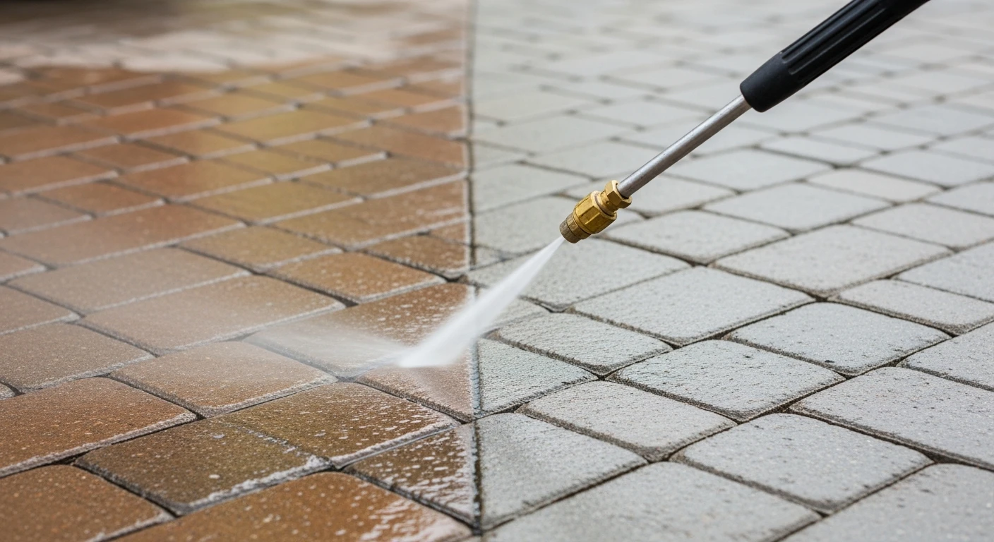 Paver Pressure Washing