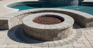 Curved Pavers For Fire Pit