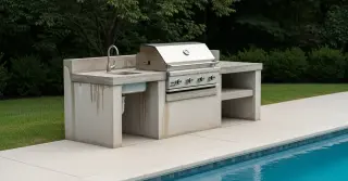 Natural Gas Outdoor Kitchen