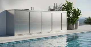 Outdoor Stainless Steel Cabinets