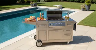 Rolling Outdoor Kitchen