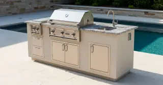 Weatherproof Outdoor Kitchen